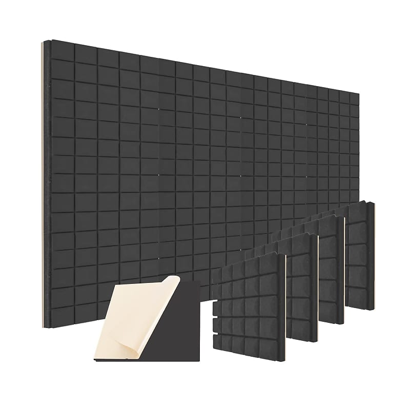 Beiyin 12 Pcs Self-Adhesive Sound Proof Foam Panels, | Reverb