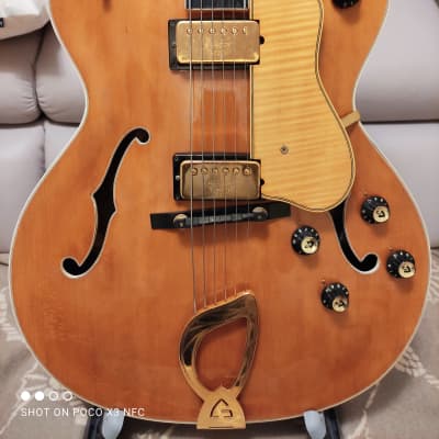 CERTIFIED 1960 Guild X-500 Blond Stuart Steward Special ordered with engraved DeArmonds  Archtop Dream image 2