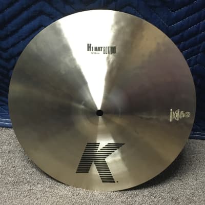 Zildjian 14" K Series Bottom and A New Beat Top Hi-Hat Cymbals (Pair) image 1