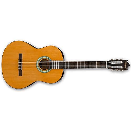 Ibanez Classical Series GA3 Acoustic Guitar with Spruce Top, Rosewood Fretboard, Amber High Gloss image 1