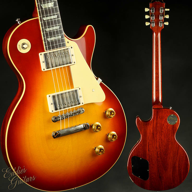Gibson Custom Shop PSL '58 Les Paul Standard Reissue VOS Sunrise Tea Burst image 1