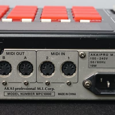 Akai Black MPC1000 MIDI Production Centre Sampler Sequencer - Upgraded MPC 1000 image 15
