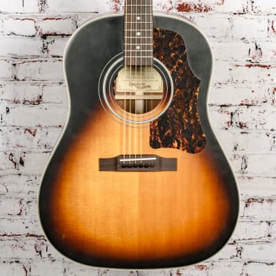 Epiphone Masterbilt AJ-500R NS dreadnought acoustic with case | Reverb