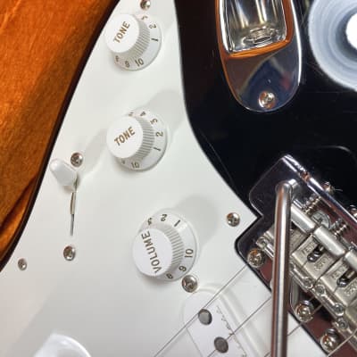 2017 Fender Eric Clapton Blackie Stratocaster - Black - Includes Original Hardshell Case image 10