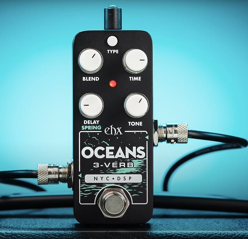 Electro-Harmonix Pico Oceans 3-Verb Reverb Pedal 2023 - New! image 1