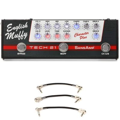 Tech 21 SansAmp Character Plus - English Muffy with 3 Patch