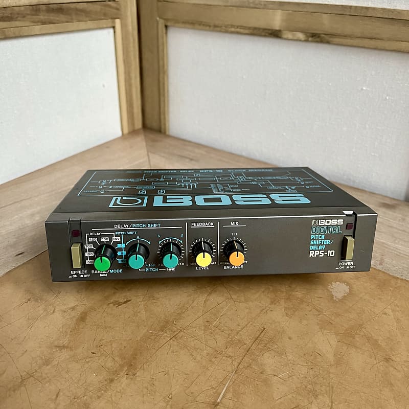 Boss RPS-10 Micro Rack Series Digital Pitch Shifter / Delay 1980s - Black