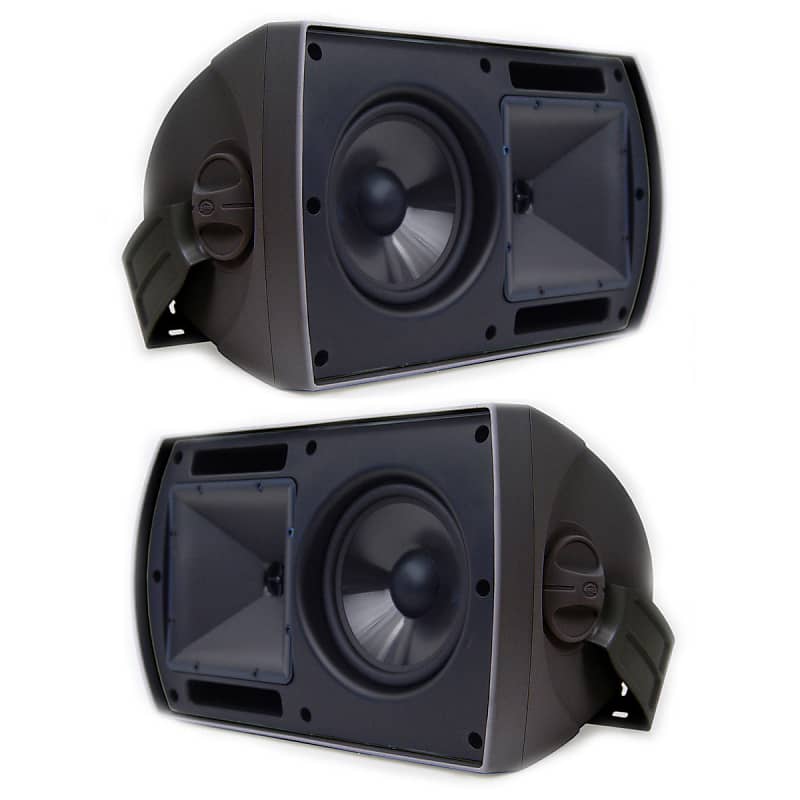 Klipsch AW-650 Indoor/Outdoor Speaker - Black (Pair) image 1