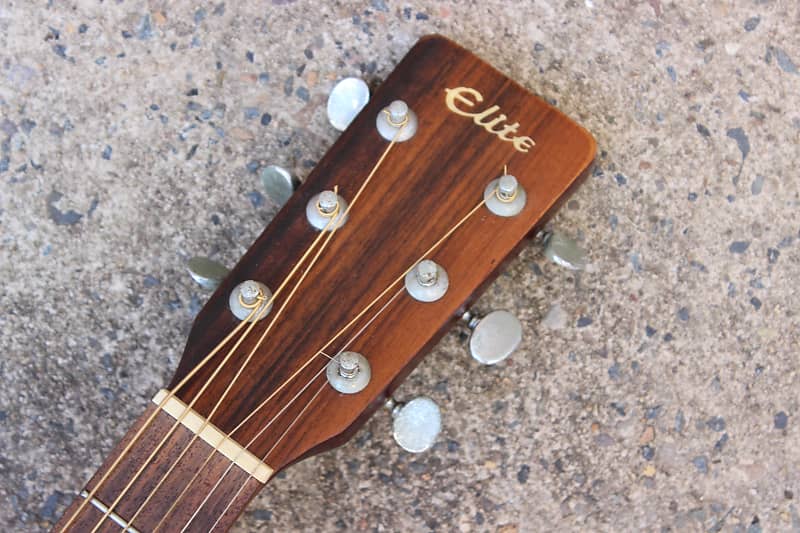 1973 Takamine Elite F-170 Parlor Acoustic Guitar (Made in