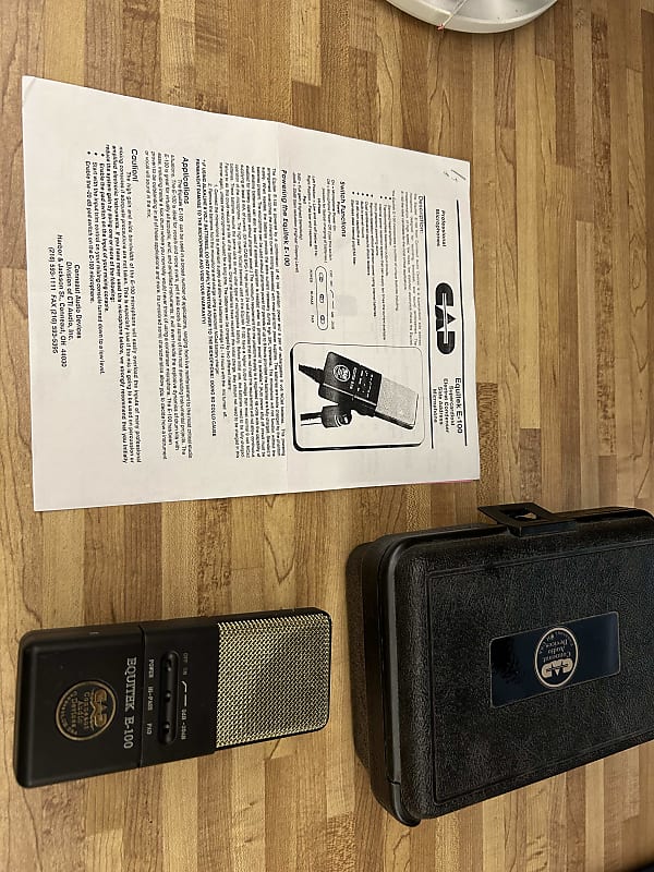 CAD Equitek E-100 Large Diaphragm Supercardioid Condenser