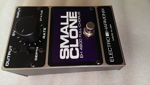 ギター ELECTRO HARMONIX SMALL CLONE EH 4600 USA Electro-Harmonix Small Clone Analog Chorus – Detroit Guitar