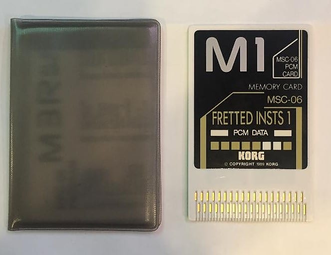 Korg MSC-06 M1 Fretted Instruments Memory Card image 1