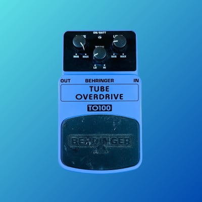 Behringer TO100 Tube Overdrive | Reverb