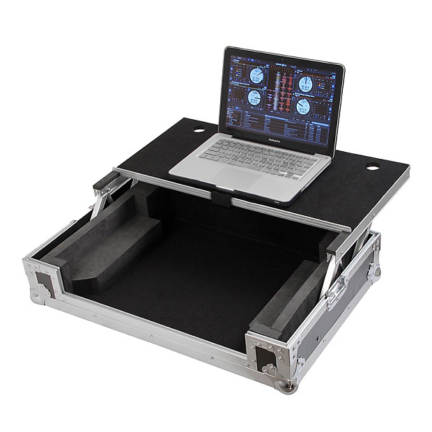 Gator G-TOURDSPNS7II Numark NS7II DJ Controller Case w/ Sliding Laptop Platform image 1