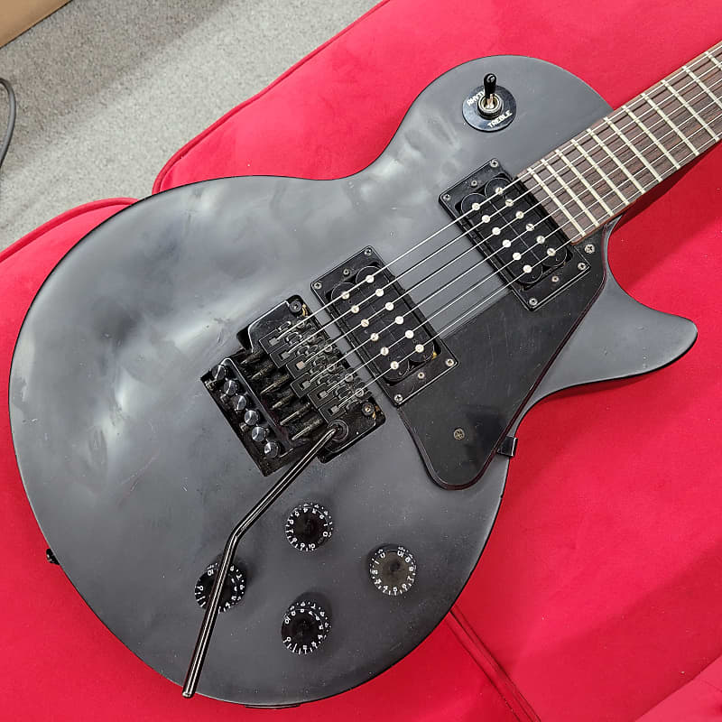 Epiphone Goth Les Paul Studio with Floyd Rose Black