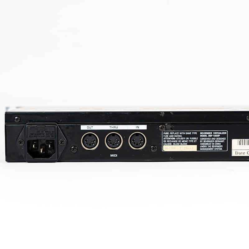 Behringer DSP-100P Digital Multi-Effects Processor Rackmount