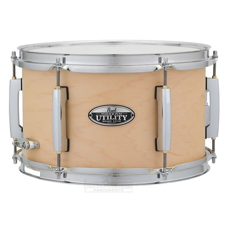 Pearl Modern Utility Maple Snare Drum 12x7 Matte Natural image 1