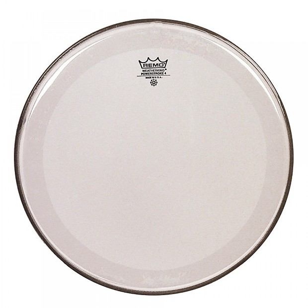 Remo Powerstroke P4 Clear Bass Drum Head 20" image 1