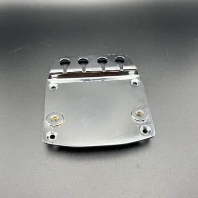 1960s Galanti Panther & Sano Short Scale Bass Bridge Plate image 3