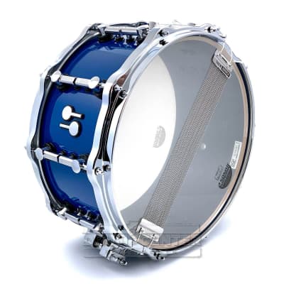 Sonor SQ2 Medium Maple Snare Drum 14x7 Gentian Blue image 3