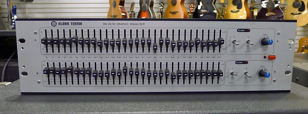 Klark Teknik DN360 Professional Dual 30-Band Graphic EQ Klark Teknik DN360 Professional Dual 30-Band Graphic EQ