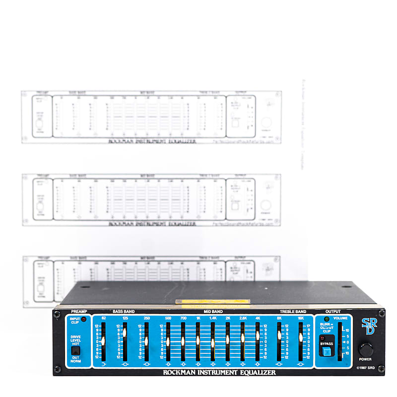 Rockman Instrument Equalizer Model 100 * David SG Ferringer Serviced *