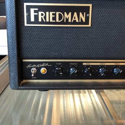 Friedman Butterslax with extra front-toggle BE Clean Channel mod and black grill image 2