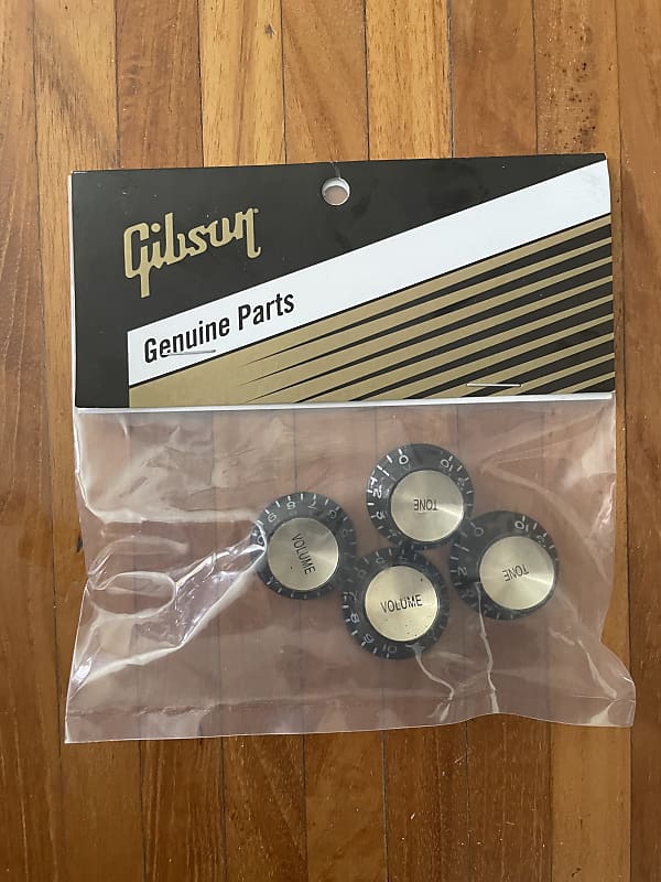 Gibson PRMK020 Top Hat Reflector Knobs (Set of 4) Reverb