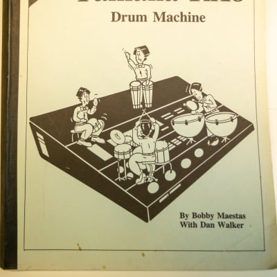 Yamaha RX8 Drum Machine- Handbook Paper Owners Manual