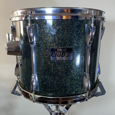 Yamaha 12" Club Custom Tom Drum Midnight Confetti MC Green TT712 Japan