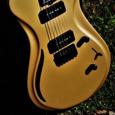 Brubaker K4 "Nashville" 2001 Shoreline Gold. An incredible prototype guitar. Best neck of any guita. image 4