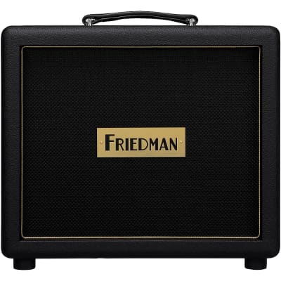 Friedman Pink Taco 1x12 Closed-Back Guitar Speaker Cabinet with Celestion Creamback Regular Black