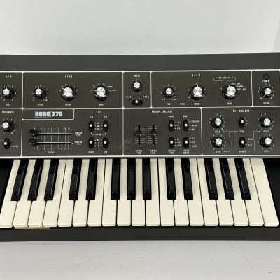 Serviced/Restored Korg 770 Analog Synthesizer 1970s Vintage Mono Synth