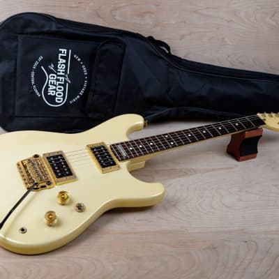 Ibanez RS400-WH Roadstar II Standard HH MIJ 1983 Pearl White Made in Japan w/ Bag image 2