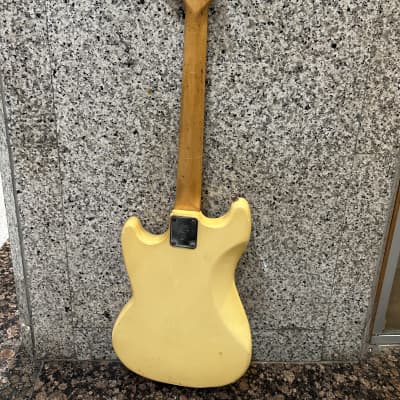 1978 Fender Mustang Guitar Olympic White image 6