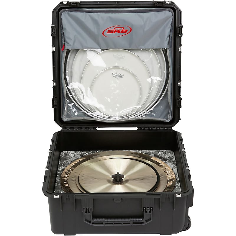 SKB 3i-2424-CF22 iSeries TSA Cymbal Flyer Case with Head Storage and Wheels image 1
