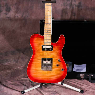 Schecter PT Custom 2015 Ace Burst USA New Old Stock Flame Maple image 1