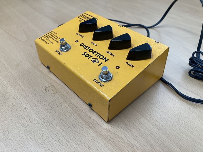 ギター Providence STAMPED DISTORTION SDT-1 Providence SDT-1 Stampede Distortion Made in Japan Guitar