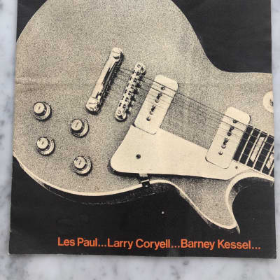 1968 Gibson Gazette Volume 8 No 2. Les Paul Reintroduction of Standard and Custom Rare Vintage image 1