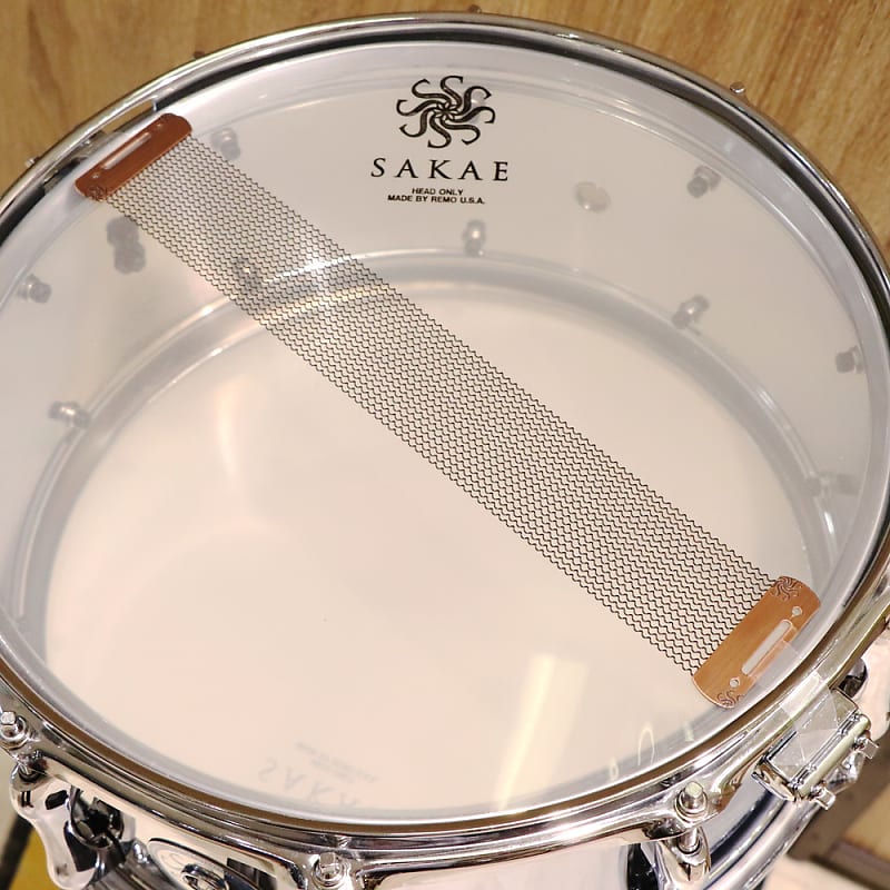 値下げ】 Sakae SDM1465AL スネアドラム アルミニウム 14x6.5 打楽器