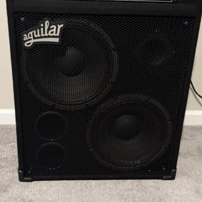 Aguilar AG500 DC w/ Tolex Rack Case and footswitch! | Reverb