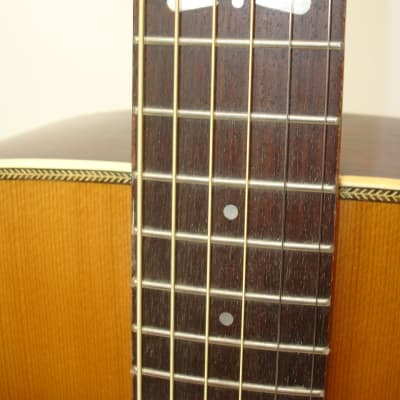 Vintage Sigma by Martin DR-4HC Acoustic Guitar, Natural image 10