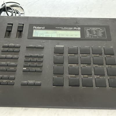 Roland R-8 Human Rhythm Composer 1980s - Black