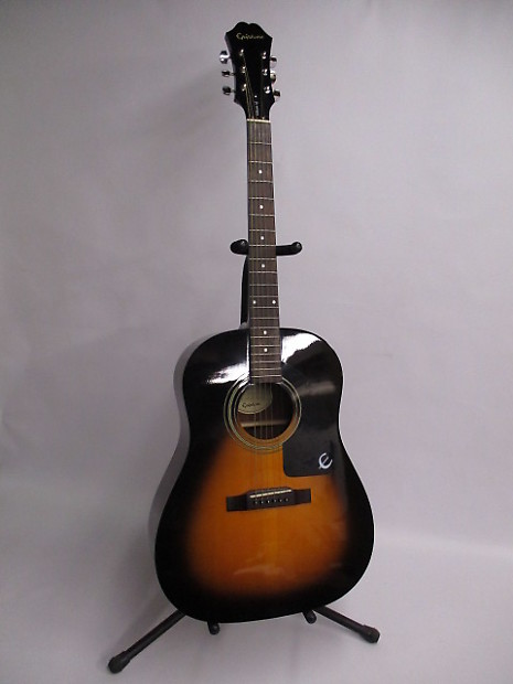 Epiphone アコースティックギター　AJ-100VS サンバースト Epiphone AJ-100 VS - Sunburst - 2011 – Fretboard Jungle