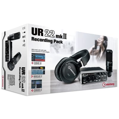Steinberg UR22 MKII Recording Pack image 1