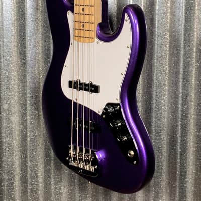 G&L USA Custom JB 4 String Jazz Bass Royal Purple & Case JB #0212 image 7