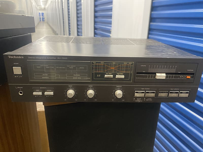 Technics integrated amplifier Su z800  			