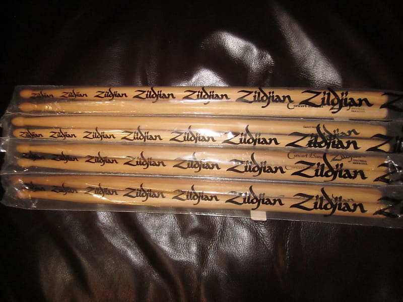 Zildjian Concert Band Wood Tip Drum Sticks Buy Three, Get One Free! image 1