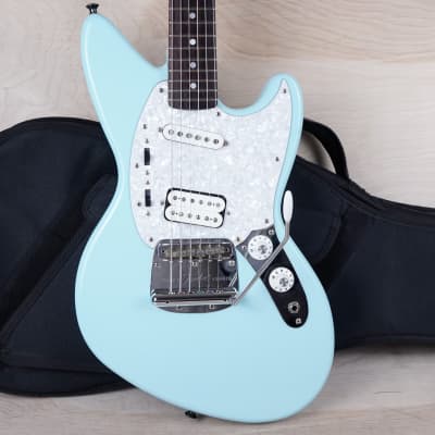 Fender Kurt Cobain Signature Jag-Stang CIJ 2002 Sonic Blue Crafted in Japan w/ Bag for sale