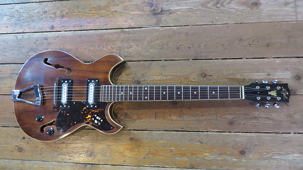 Lyle hollow outlet body electric guitar